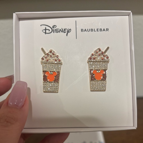 Disney BaubleBar Coffee Cup Earrings - Picture 2 of 5